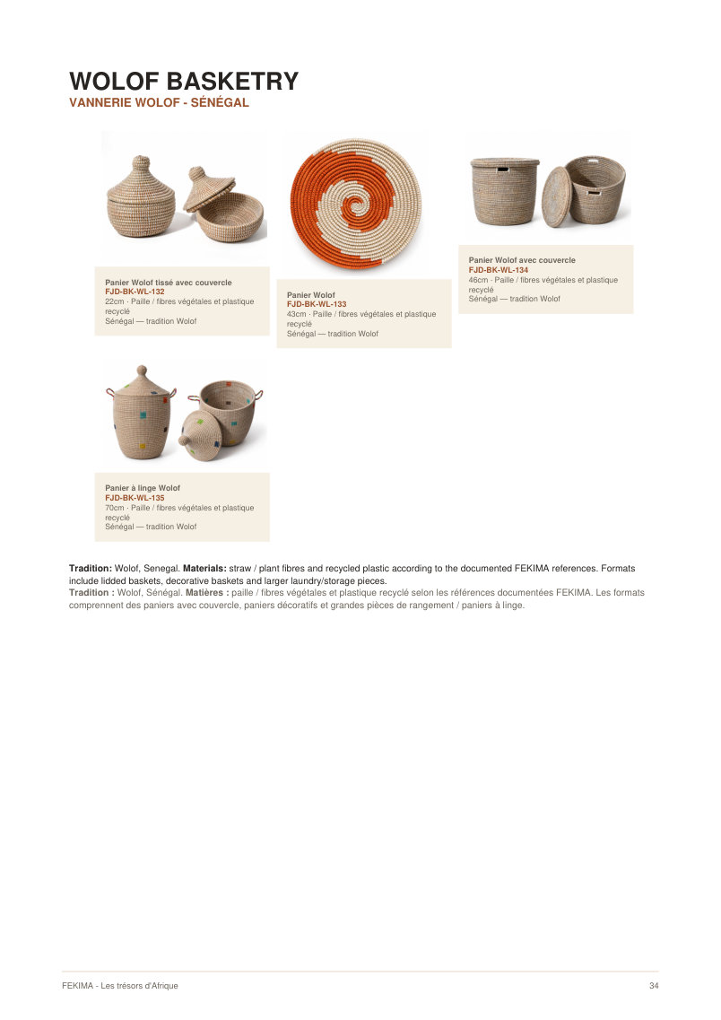 FEKIMA Basketry - source catalogue page 34