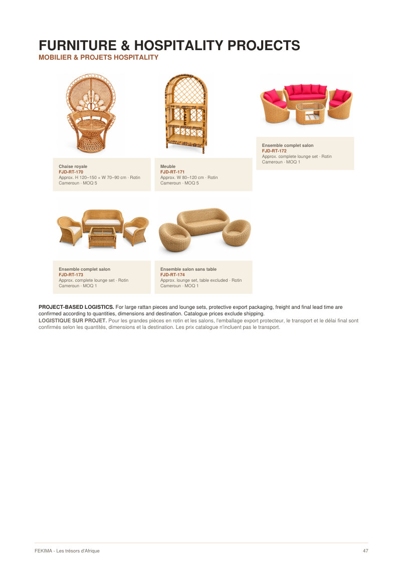 FEKIMA Other Décor - source catalogue page 47