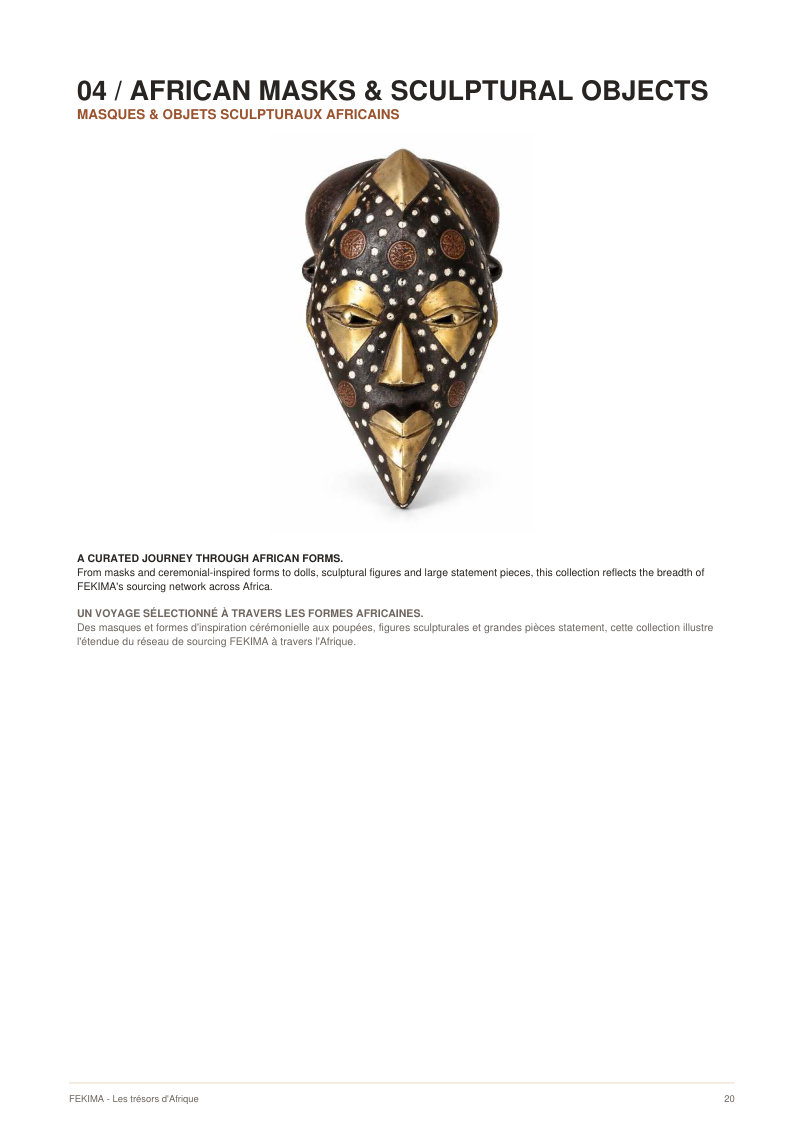 FEKIMA Masks - source catalogue page 20